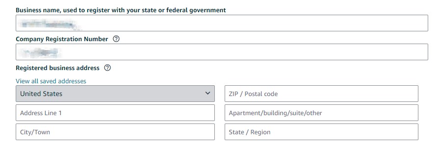 美国公司自注册，选择business location是美国后营业地址无法填国内，怎么解决地址验证+二审账单问题