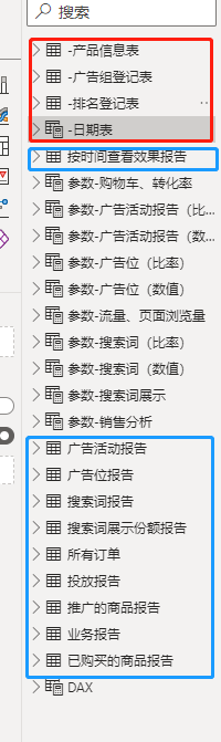 利用PBI建模并组成可视化分析报表