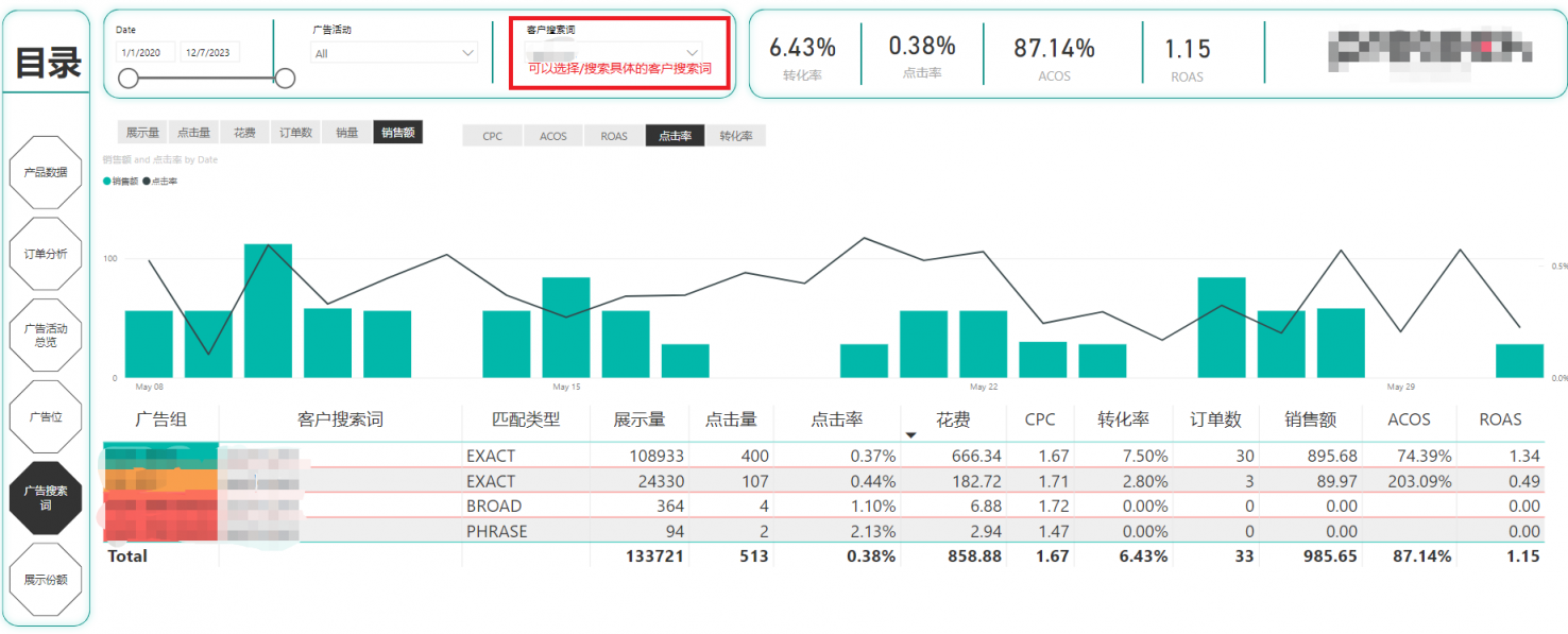 利用PBI建模并组成可视化分析报表