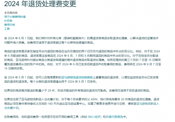 退货处理费.jpg 亚马逊运营-吐槽2023,展望2024